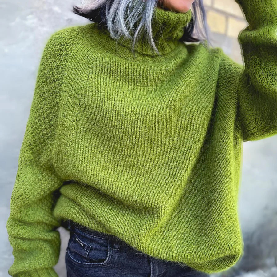 CozyChic™ Kuscheliger Rollkragenpullover