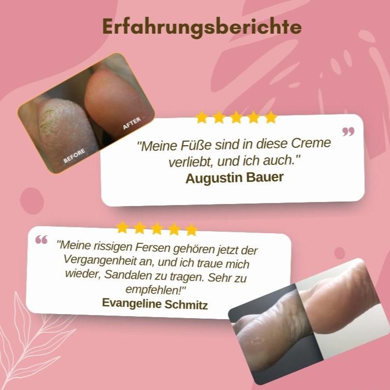 FootVitalize™ Fußpflege-Creme – Für weiche, gesunde Füße in nur wenigen Anwendungen!
