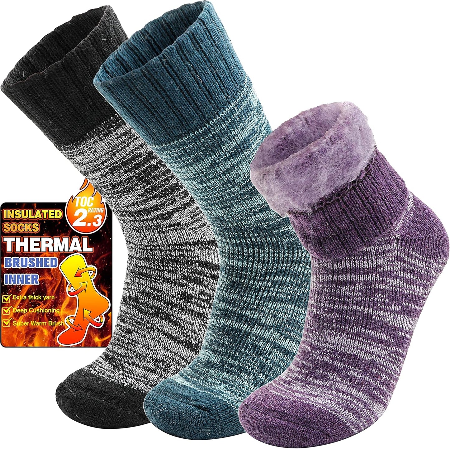 ThermoSox™ Wärmesocken – Kuschelig und Atmungsaktiv für kalte Tage