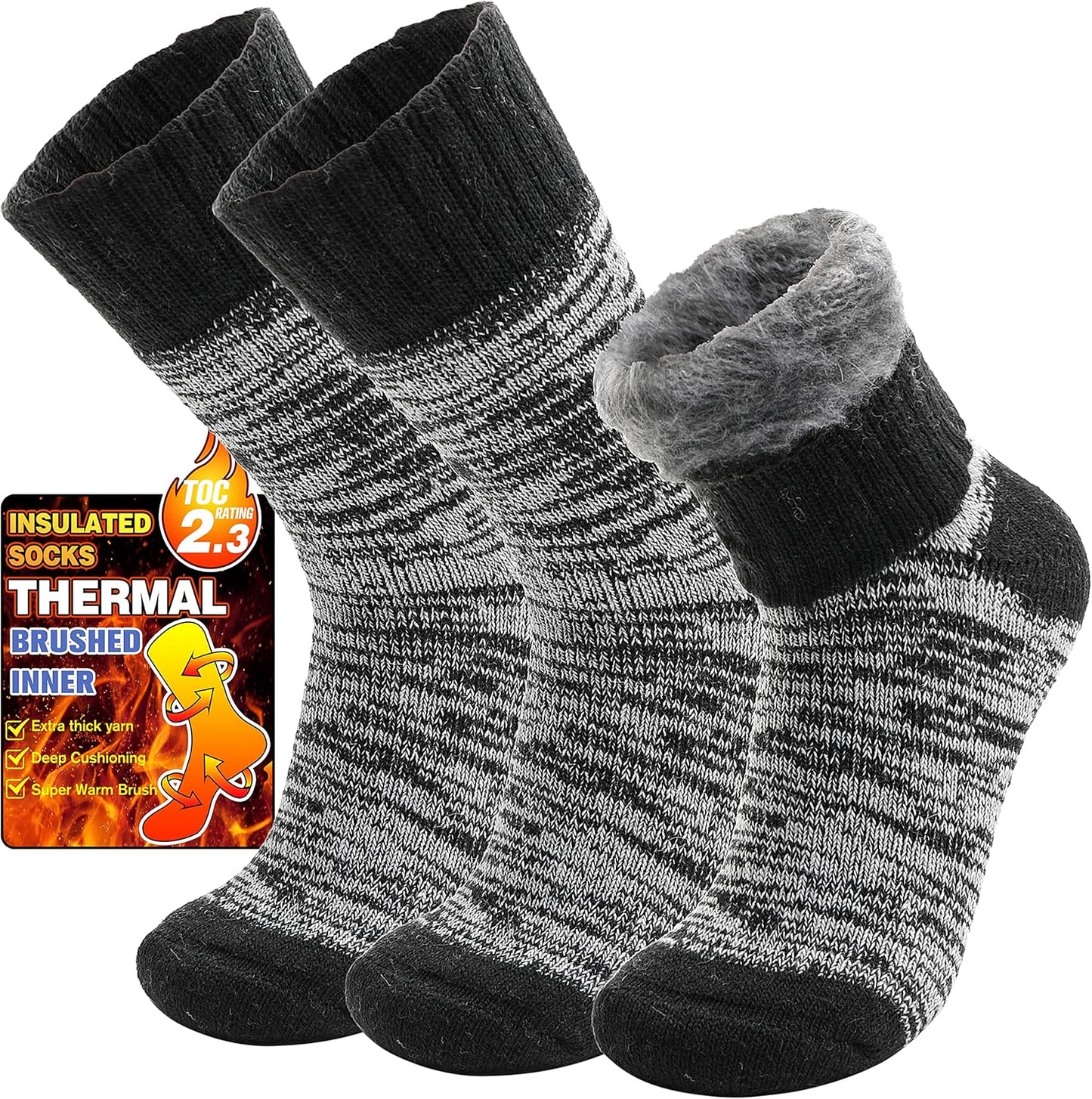 ThermoSox™ Wärmesocken – Kuschelig und Atmungsaktiv für kalte Tage