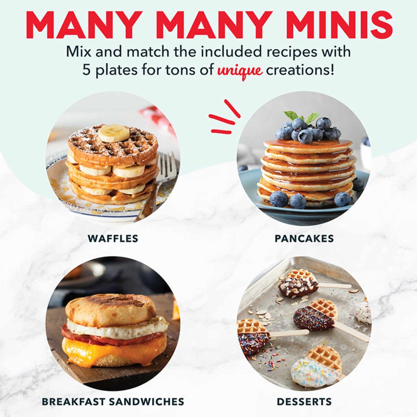 MultiMagic™ Mini-System: Waffel &amp; Grill