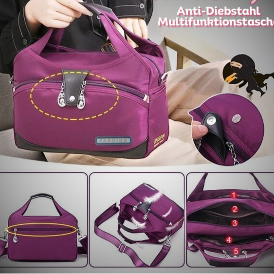 SafeStyle™ Diebstahlsichere Umhängetasche