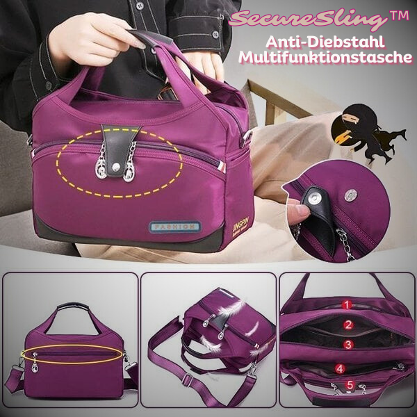 SafeStyle™ Diebstahlsichere Umhängetasche