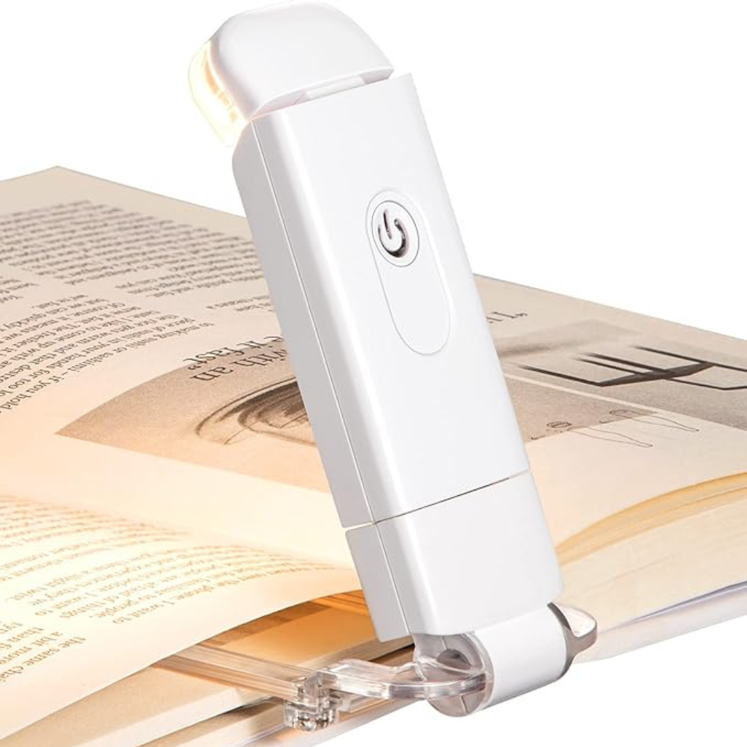 GlowMate™ Buchlicht – Perfekte Lesestunden ohne Ablenkungen 