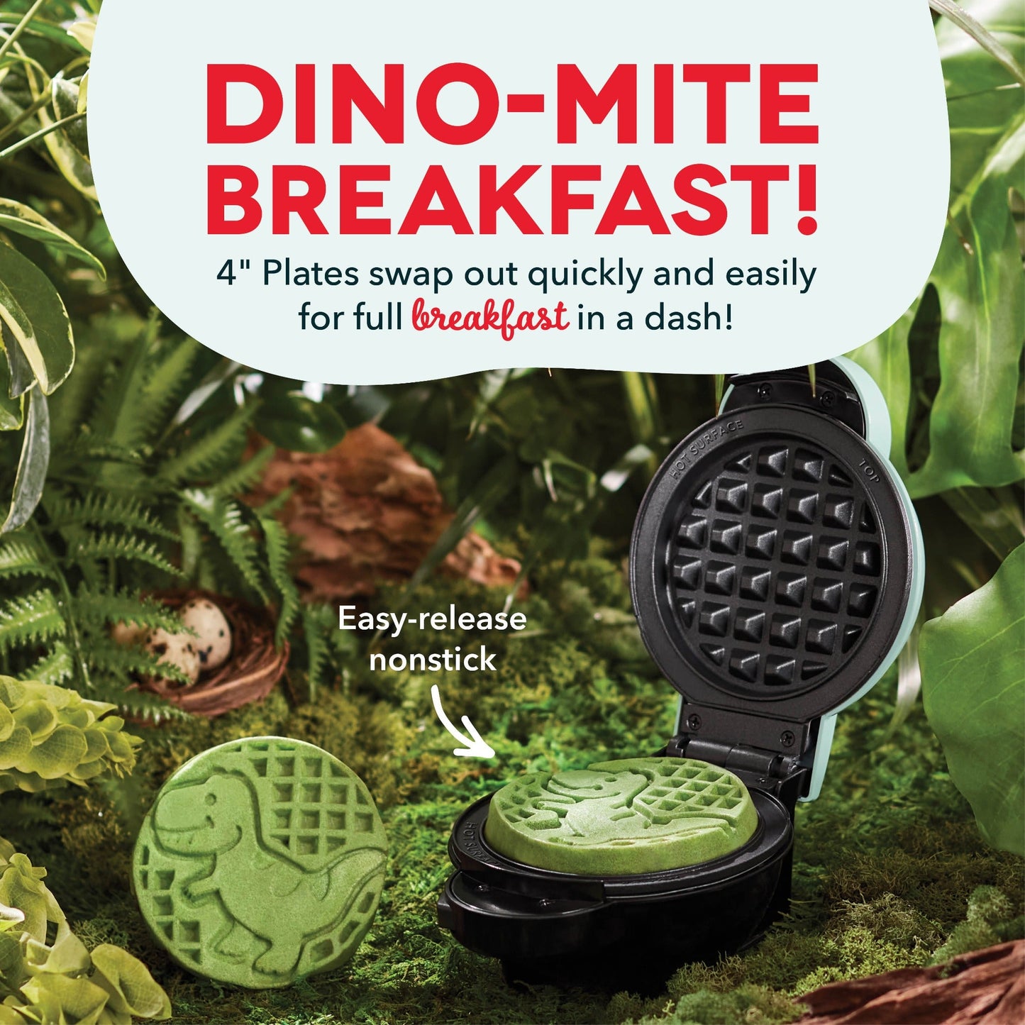 MultiMagic™ Mini-System: Waffel &amp; Grill