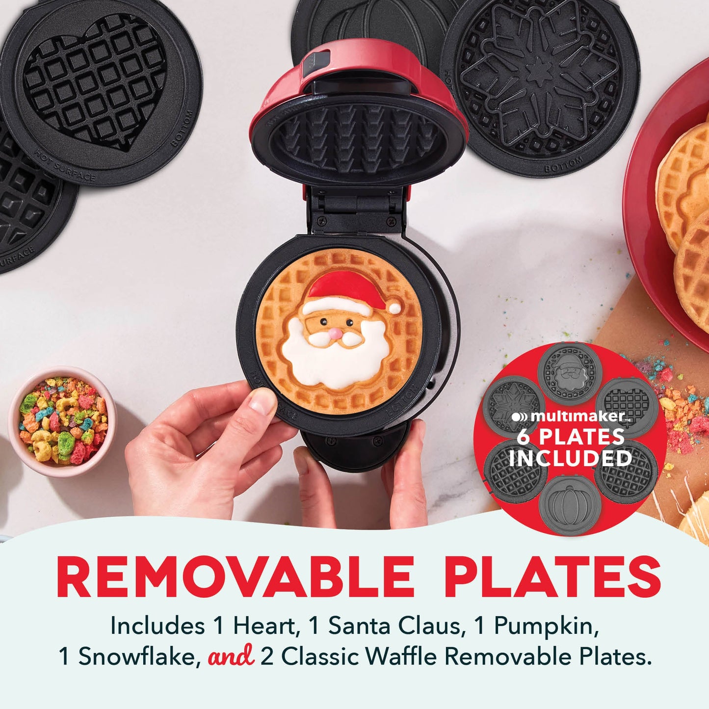 MultiMagic™ Mini-System: Waffel &amp; Grill