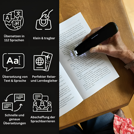 LingoPen™ – Ihre Lösung für mühelose Kommunikation in 112 Sprachen!