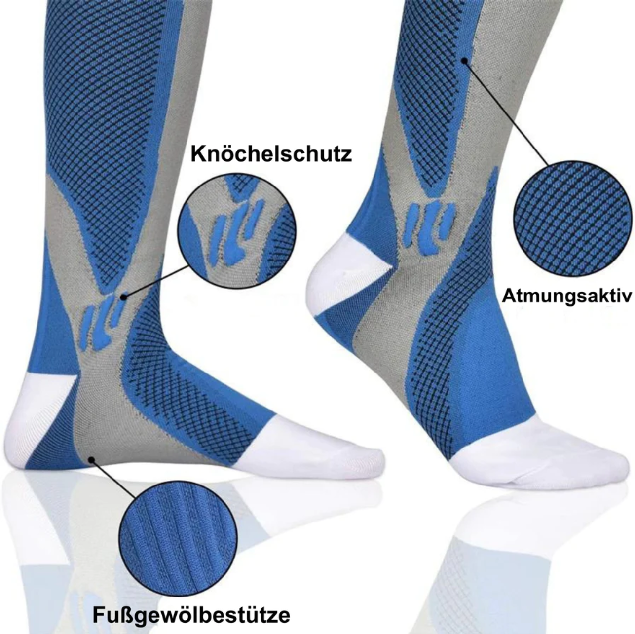 ComfortFlow™ Kompressionssocken