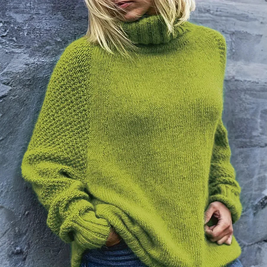 CozyChic™ Kuscheliger Rollkragenpullover