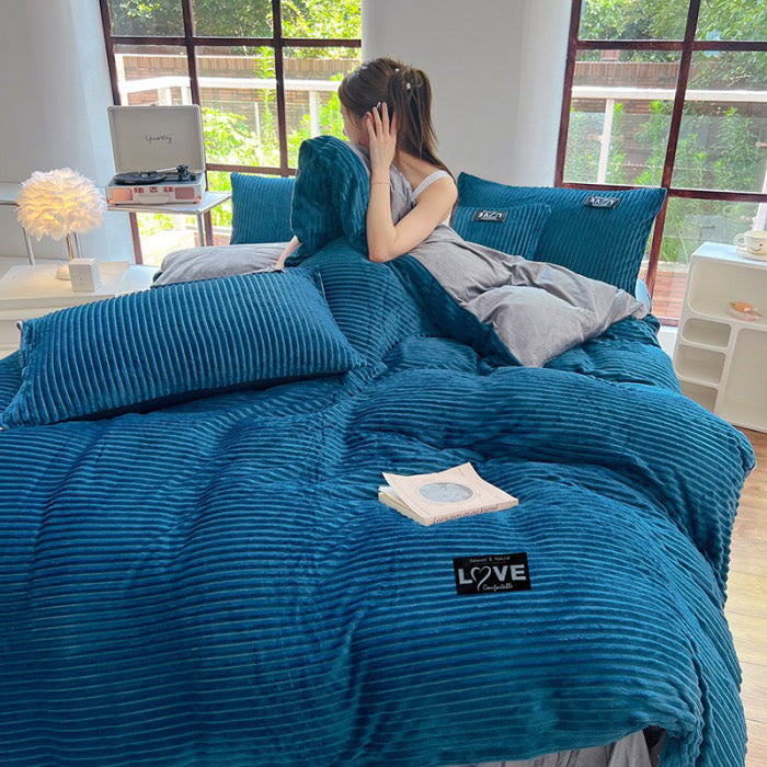 CozyDream™ Luxus-Wärmebettbezug für erholsamen Schlaf