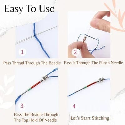 StitchMaster™ Sticknadelset – Perfektionieren Sie Ihr Näherlebnis!