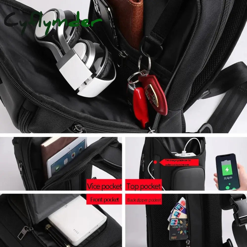 Cyflymder™ Schultertasche für Männer