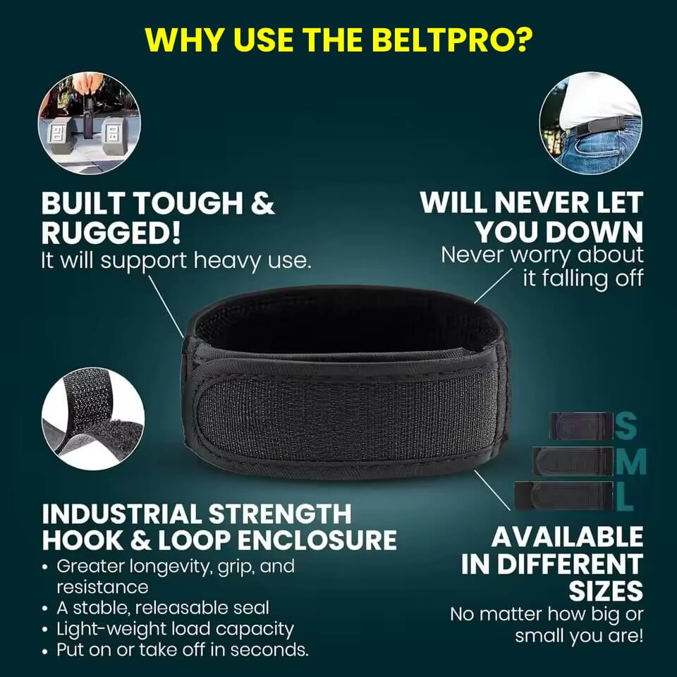 BeltPro™ - Never Deal With Uncomfortable Belts Again - Or Your Money Back