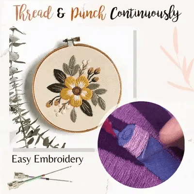 StitchMaster™ Sticknadelset – Perfektionieren Sie Ihr Näherlebnis!