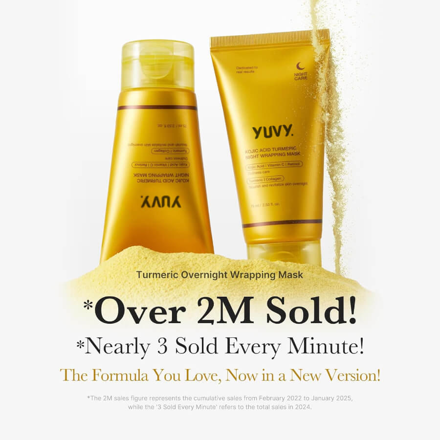 Yuvy™ Turmeric Kojic Acid + Collagen Night Mask - Fade Dark Spots While You Sleep