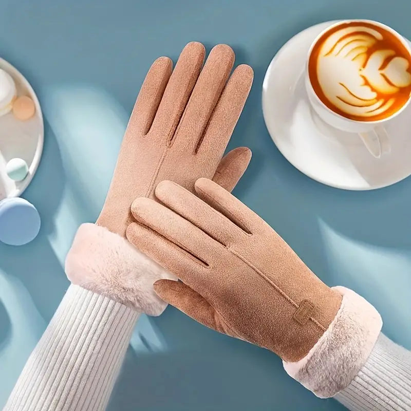 EleganceTouch™ Samthandschuhe für stilvolles Wohlbefinden