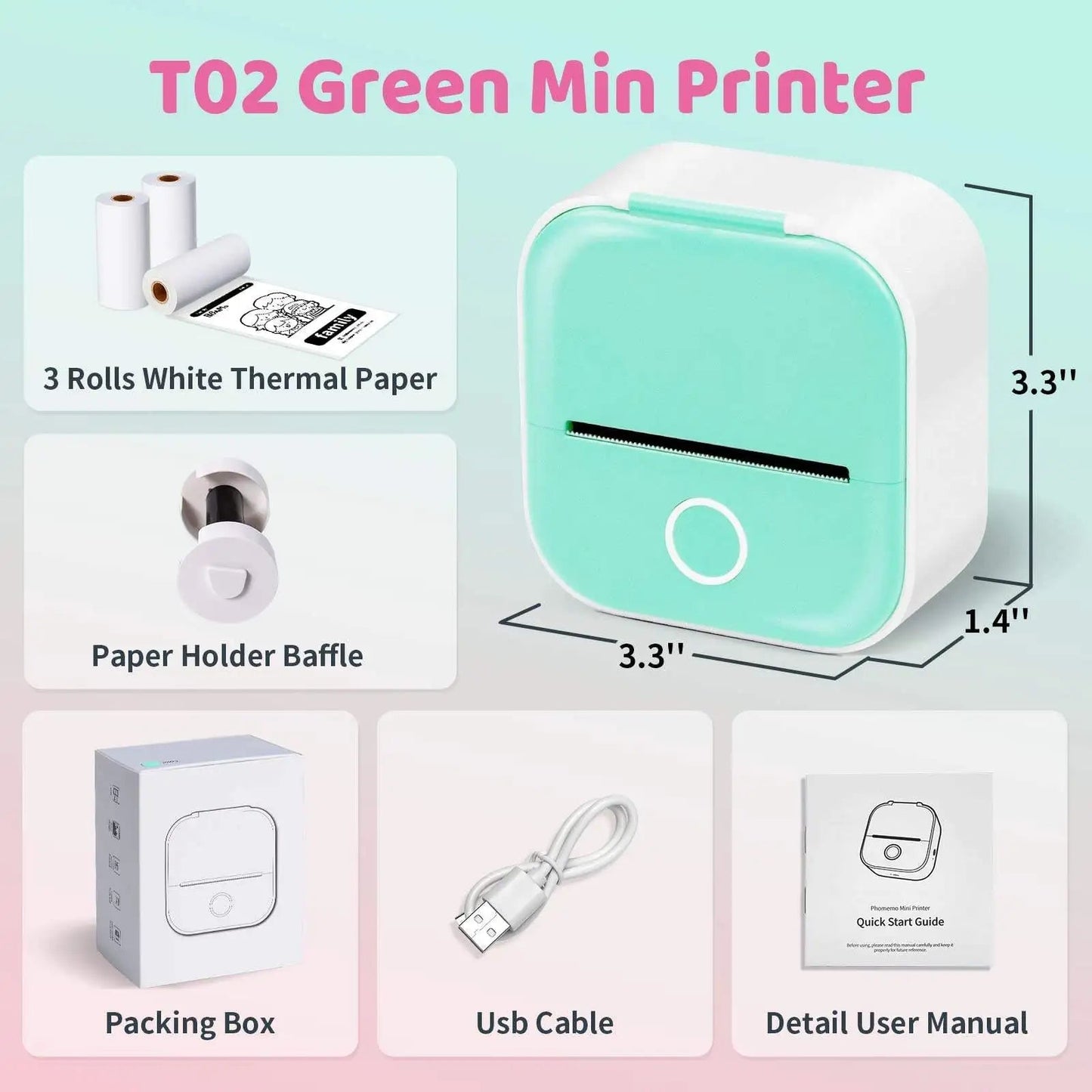 GeniusPrint™ Mobiler Etiketendrucker