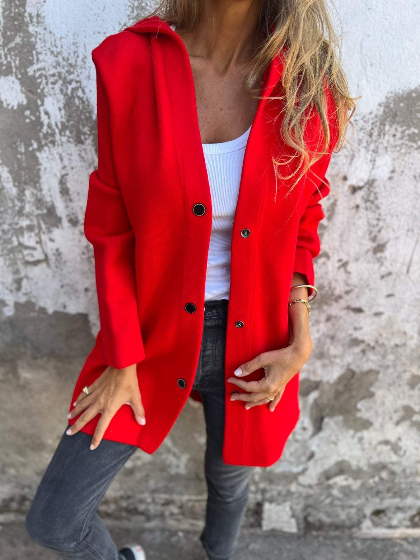 Mona™ Lässige Kapuzenjacke – Ihr neues Lieblingsstück für mehr Komfort und Stil