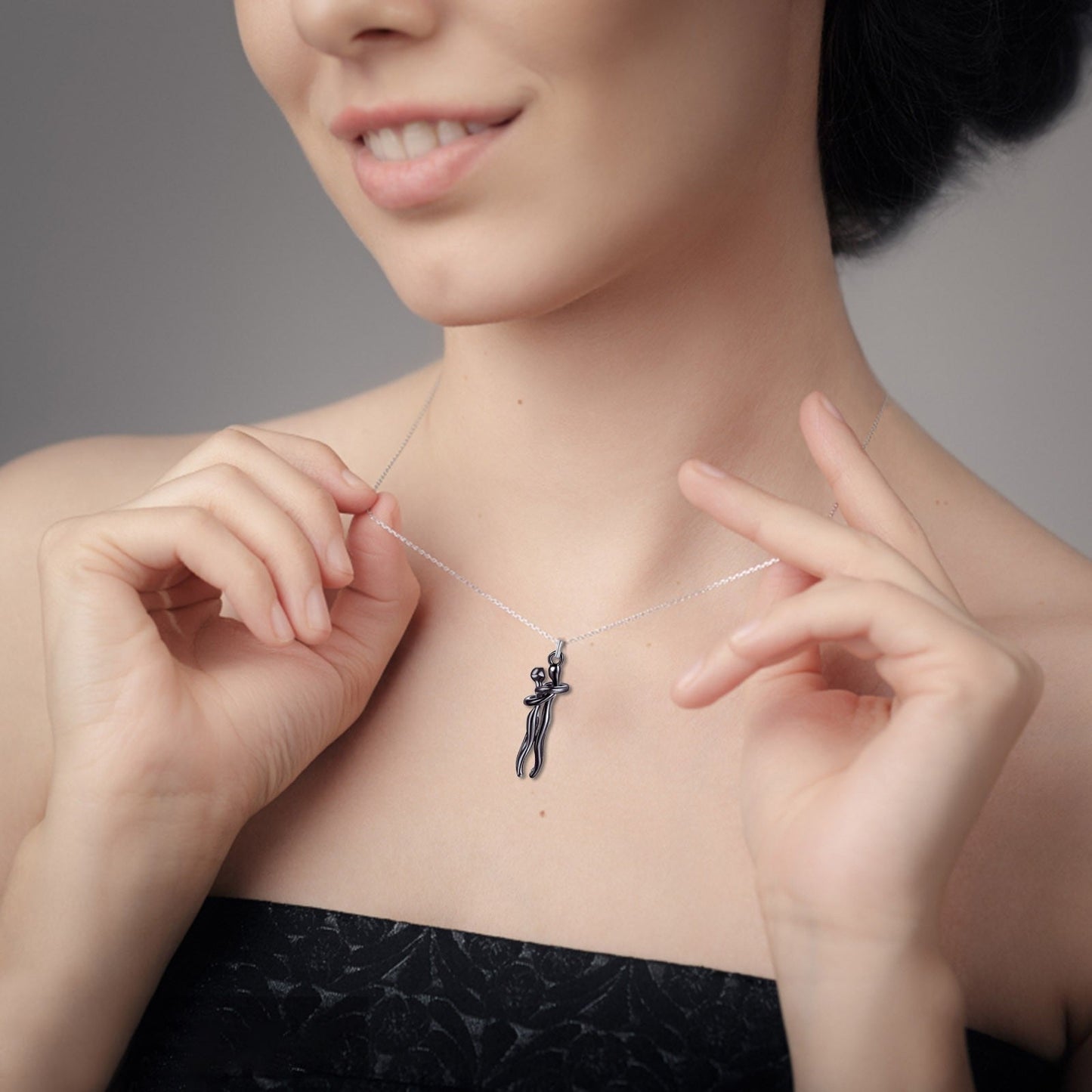 Embrace™ Liebesumarmung Halskette – Ein Symbol der Verbundenheit für besondere Momente