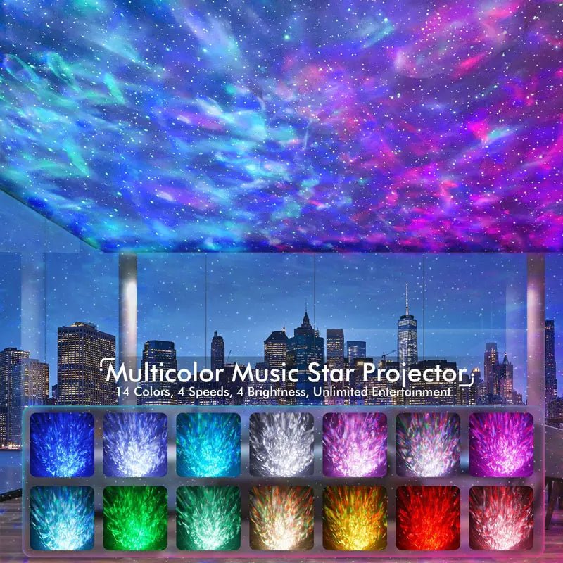 GalaxieDream™ Sternenprojektoren for Magische Entspannungsmomente