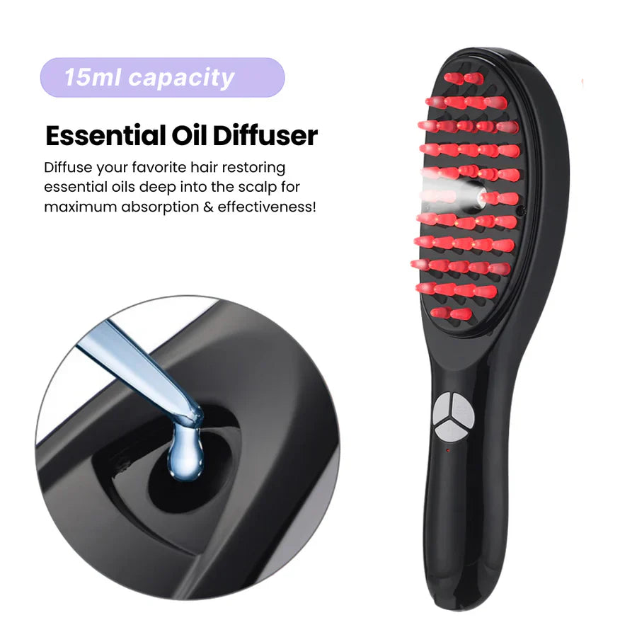 Vibrant Hair™ Professionelle Haartherapie-Bürste | Für gesundes, kräftiges Haar