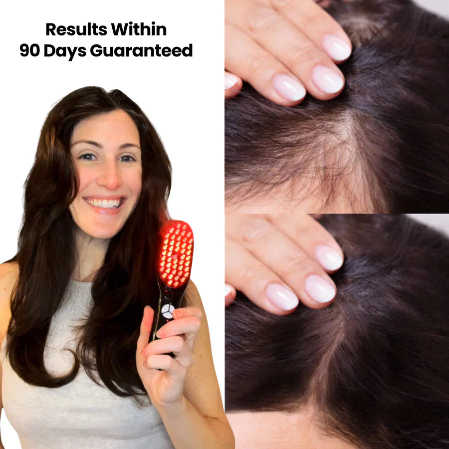 Vibrant Hair™ Professionelle Haartherapie-Bürste | Für gesundes, kräftiges Haar